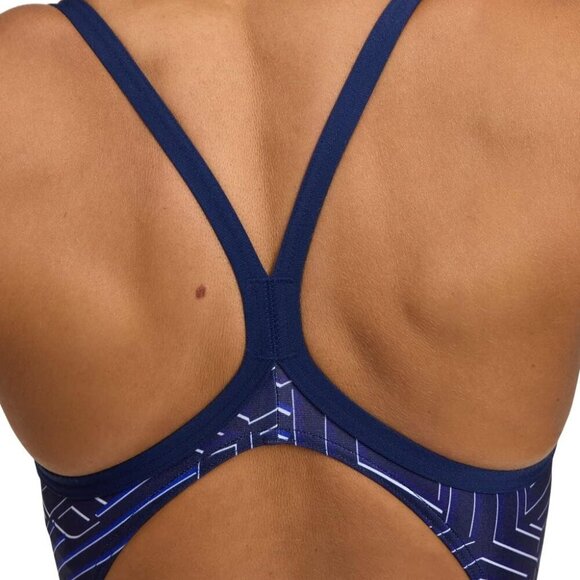 Brand New Kikko Pro Women's Swimsuit 20 Navy MaxLife UV - Picture 4 of 6